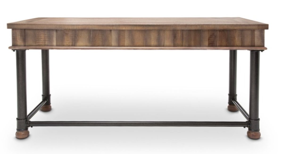 Aico Crossings Writing Desk in Reclaimed Barn - Bargain Furniture (Detroit, MI)