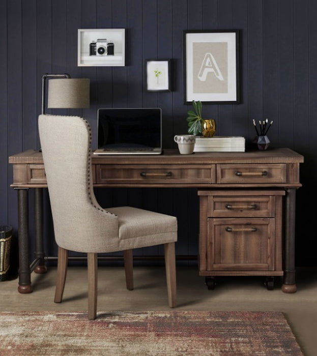 Aico Crossings Writing Desk in Reclaimed Barn - Bargain Furniture (Detroit, MI)