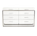 AICO Marquee Dresser in Cloud White - Bargain Furniture (Detroit, MI)