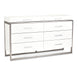 AICO Marquee Dresser in Cloud White - Bargain Furniture (Detroit, MI)