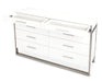 AICO Marquee Dresser in Cloud White - Bargain Furniture (Detroit, MI)