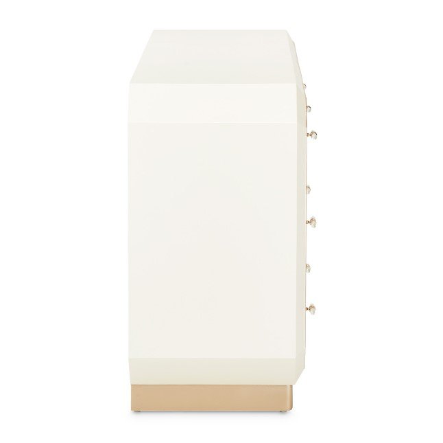 AICO La Rachelle Dresser in Medium Champagne - Bargain Furniture (Detroit, MI)