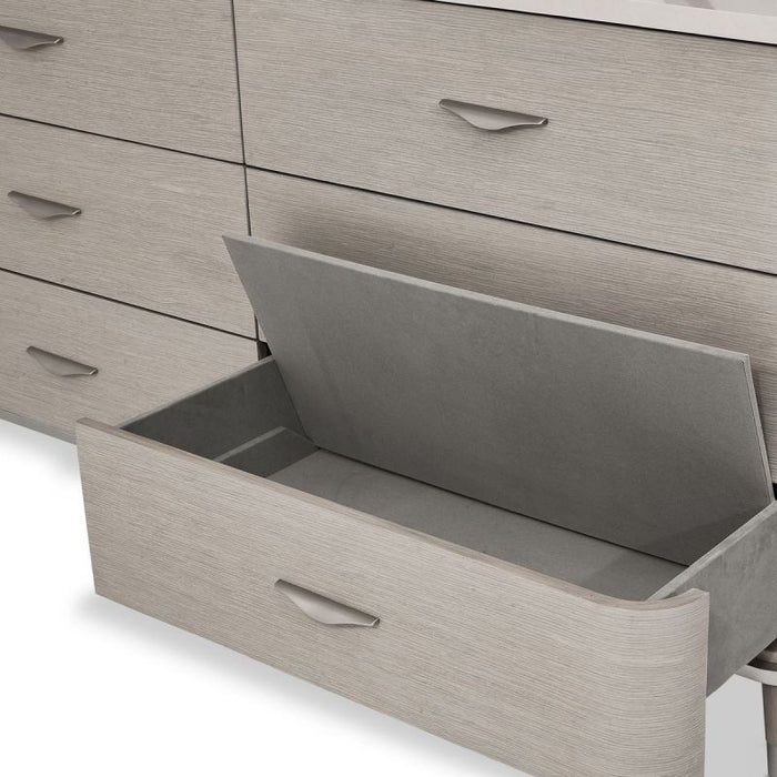 AICO Eclipse Dresser in Moonlight - Bargain Furniture (Detroit, MI)