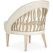 AICO La Rachelle Flame Chair Gold Rush in Medium Champagne - Bargain Furniture (Detroit, MI)