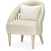 AICO La Rachelle Flame Chair Gold Rush in Medium Champagne - Bargain Furniture (Detroit, MI)