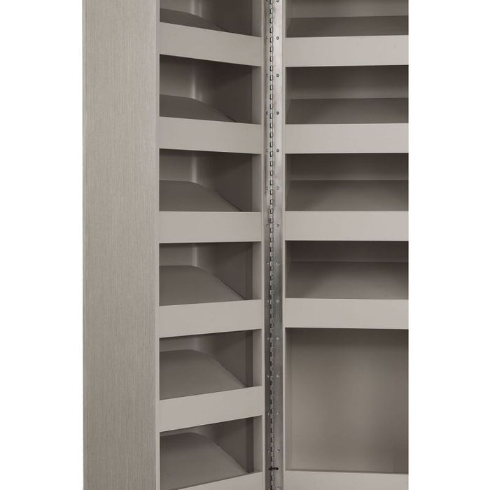 AICO Eclipse Footwear Cabinet in Moonlight - Bargain Furniture (Detroit, MI)