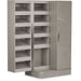 AICO Eclipse Footwear Cabinet in Moonlight - Bargain Furniture (Detroit, MI)