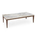 AICO Balboa Rectangular Cocktail Table in Warm Walnut - Bargain Furniture (Detroit, MI)