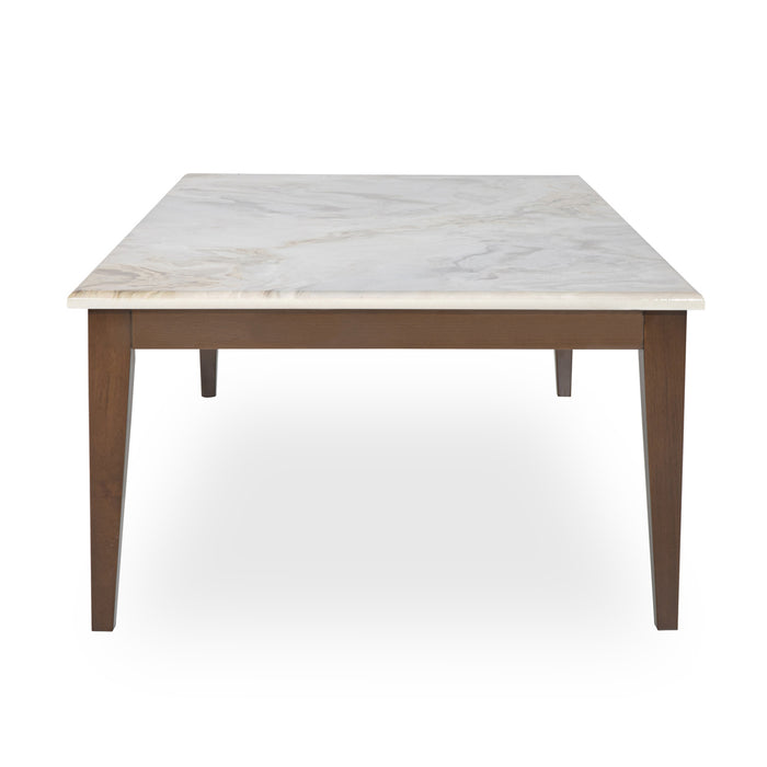 AICO Balboa Rectangular Cocktail Table in Warm Walnut - Bargain Furniture (Detroit, MI)