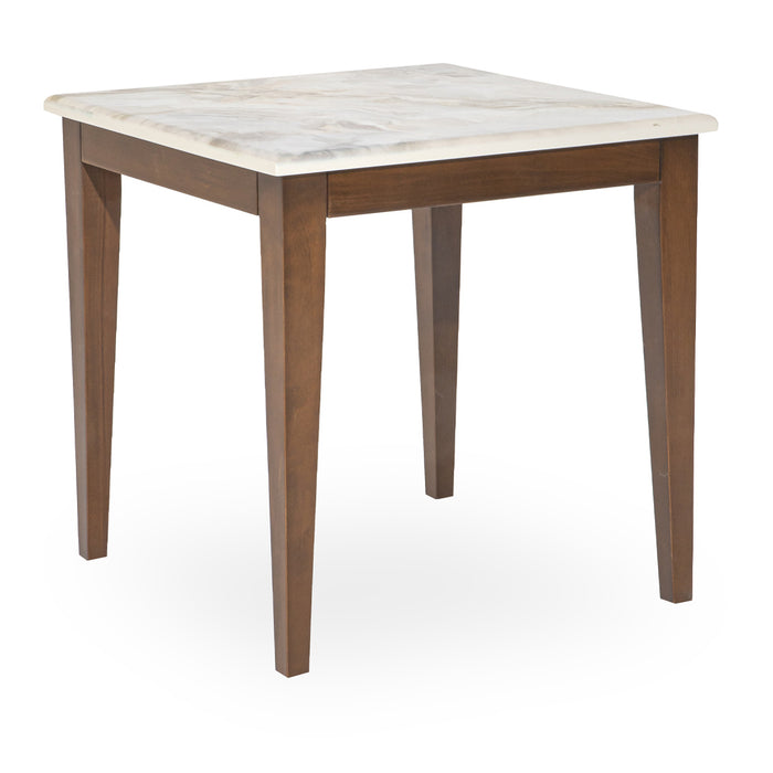 AICO Balboa End Table in Warm Walnut - Bargain Furniture (Detroit, MI)