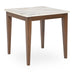 AICO Balboa End Table in Warm Walnut - Bargain Furniture (Detroit, MI)