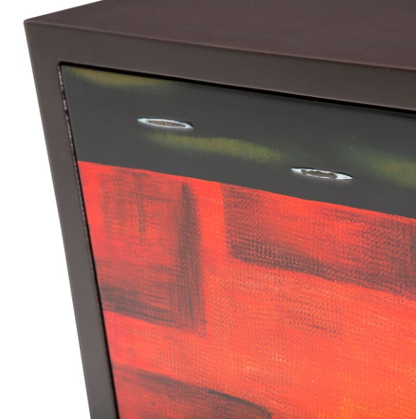 AICO Furniture Illusions 3 Drawers V Shape Storage Chest - Bargain Furniture (Detroit, MI)