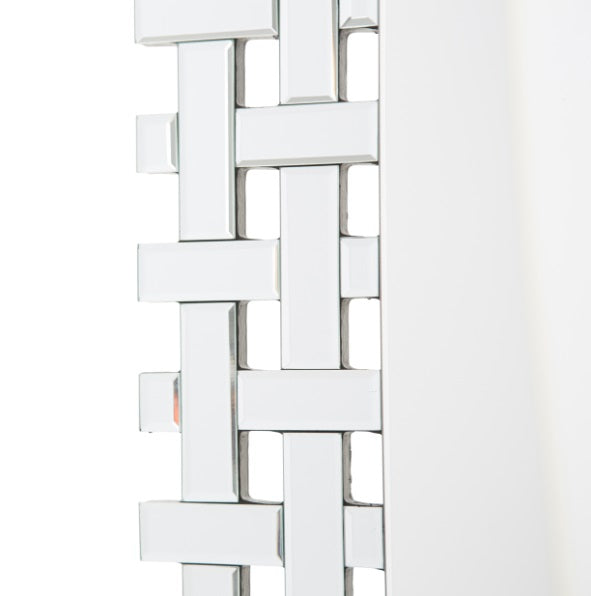AICO Furniture Montreal Rectangular Wall Mirror - Bargain Furniture (Detroit, MI)