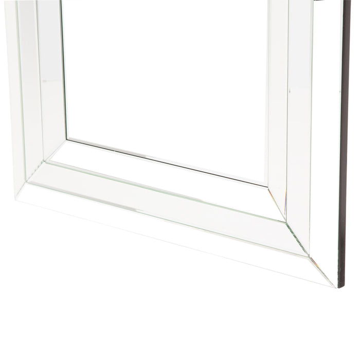 AICO Montreal Rectangular Wall Mirror - Bargain Furniture (Detroit, MI)