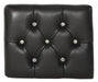 AICO Hollywood Swank Vanity Bench in Platinum 03804-05 - Bargain Furniture (Detroit, MI)