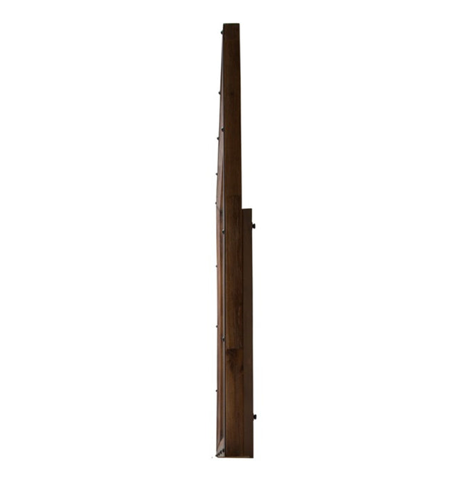 AICO Brooklyn Walk Mirror in Burnt Umber - Bargain Furniture (Detroit, MI)