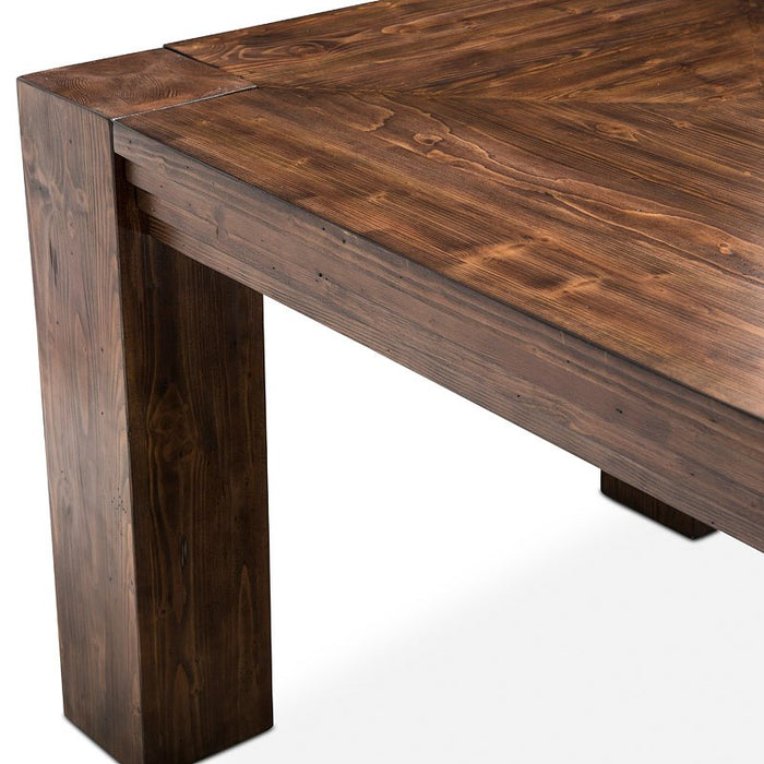 Aico Carrollton Rectangular Dining Table in Rustic Ranch - Bargain Furniture (Detroit, MI)