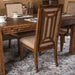 Aico Carrollton Side Chair (Set of 2) in Rustic Ranch - Bargain Furniture (Detroit, MI)