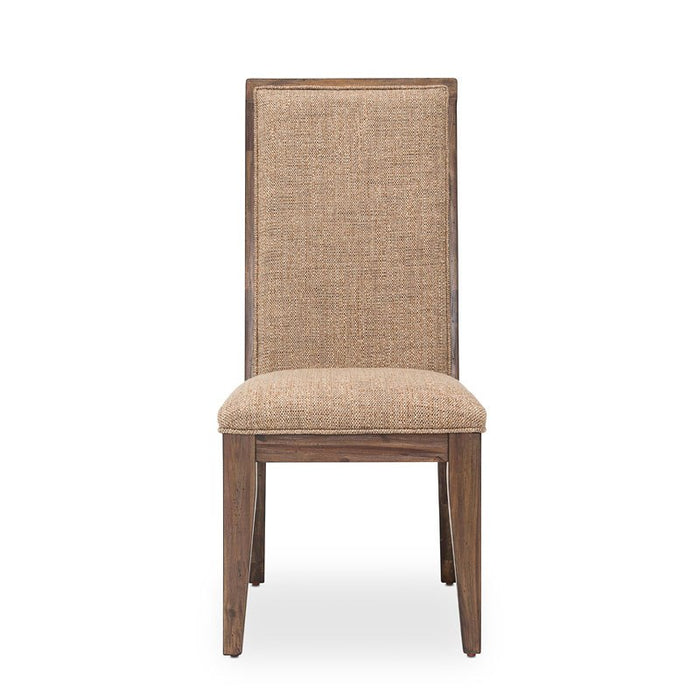 Aico Carrollton Side Chair (Set of 2) in Rustic Ranch - Bargain Furniture (Detroit, MI)