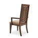 Aico Carrollton Arm Chair (Set of 2) in Rustic Ranch - Bargain Furniture (Detroit, MI)