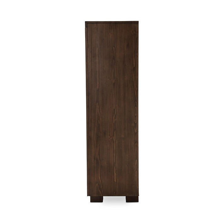 Aico Carrollton Drawer Chest in Rustic Ranch - Bargain Furniture (Detroit, MI)