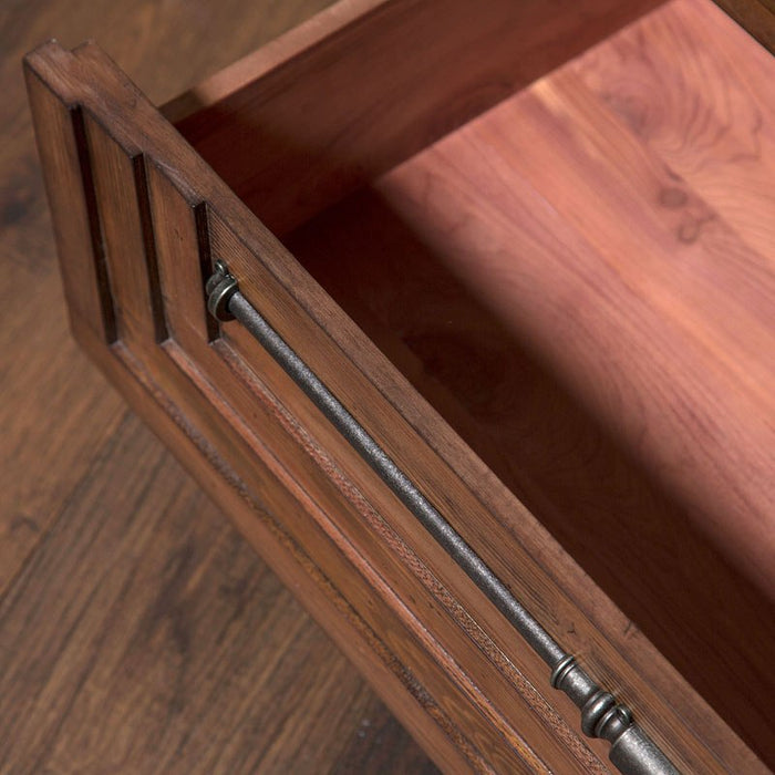 Aico Carrollton Drawer Chest in Rustic Ranch - Bargain Furniture (Detroit, MI)
