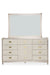 AICO Menlo Station Mirror in Eucalyptus - Bargain Furniture (Detroit, MI)