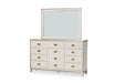 AICO Menlo Station Mirror in Eucalyptus - Bargain Furniture (Detroit, MI)