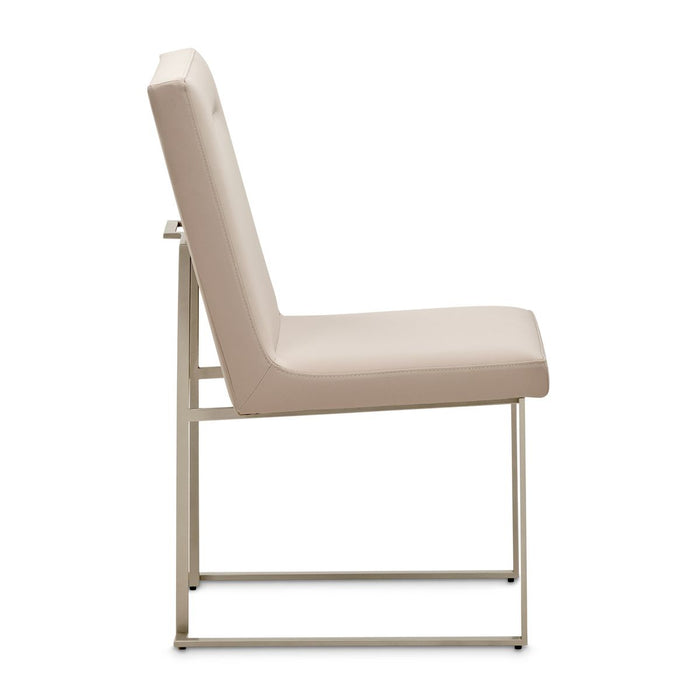 AICO Marin Side Chair (Set of 2) in Greige - Bargain Furniture (Detroit, MI)