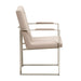 AICO Marin Arm Chair (Set of 2) in Greige - Bargain Furniture (Detroit, MI)