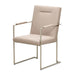 AICO Marin Arm Chair (Set of 2) in Greige - Bargain Furniture (Detroit, MI)