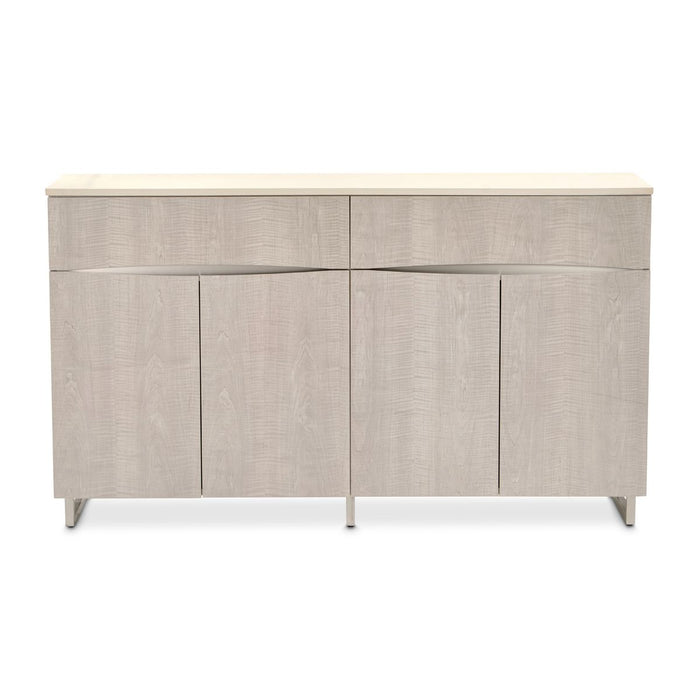AICO Marin Sideboard in Greige - Bargain Furniture (Detroit, MI)