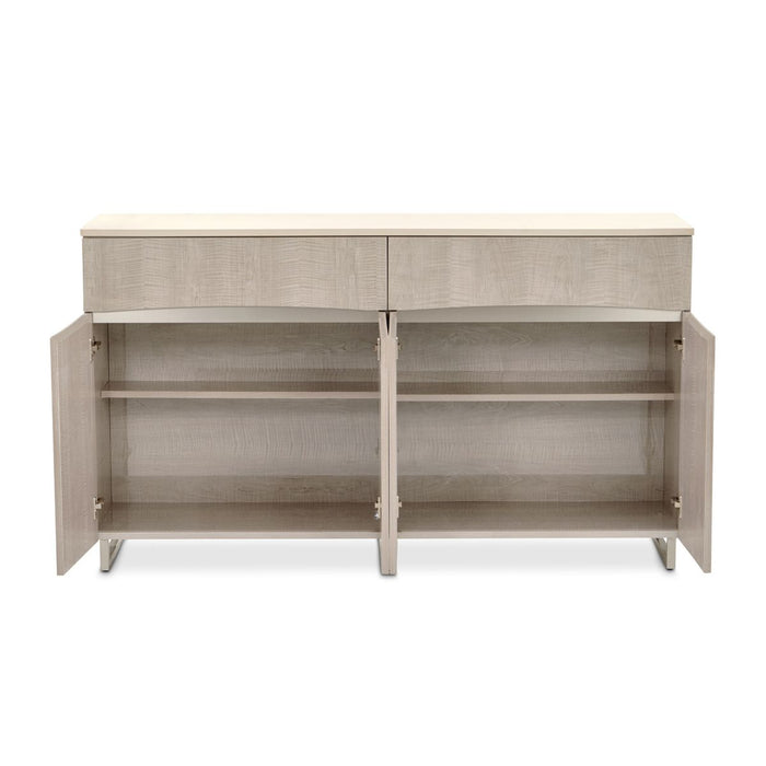 AICO Marin Sideboard in Greige - Bargain Furniture (Detroit, MI)