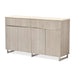 AICO Marin Sideboard in Greige - Bargain Furniture (Detroit, MI)