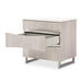 AICO Marin Nightstand in Greige - Bargain Furniture (Detroit, MI)