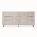 AICO Marin Dresser in Greige - Bargain Furniture (Detroit, MI)