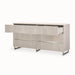 AICO Marin Dresser in Greige - Bargain Furniture (Detroit, MI)