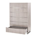AICO Marin 6-Drawer Chest in Greige - Bargain Furniture (Detroit, MI)