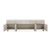 AICO Marin Media Cabinet in Greige - Bargain Furniture (Detroit, MI)