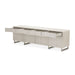 AICO Marin Media Cabinet in Greige - Bargain Furniture (Detroit, MI)
