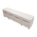 AICO Marin Media Cabinet in Greige - Bargain Furniture (Detroit, MI)