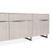 AICO Marin Media Cabinet in Greige - Bargain Furniture (Detroit, MI)