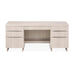 AICO Marin Desk in Greige - Bargain Furniture (Detroit, MI)