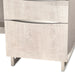 AICO Marin Desk in Greige - Bargain Furniture (Detroit, MI)