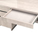 AICO Marin Desk in Greige - Bargain Furniture (Detroit, MI)