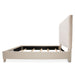 AICO Furniture Emerson King Upholstered Bed in Powder - Bargain Furniture (Detroit, MI)
