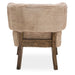 AICO Furniture A La Carte HalfMoon Curved Back Chair in Boardwalk - Bargain Furniture (Detroit, MI)