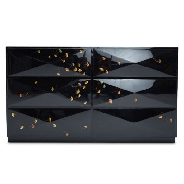 AICO Furniture A La Carte Illusions Windy Leaves Cabinet - Bargain Furniture (Detroit, MI)