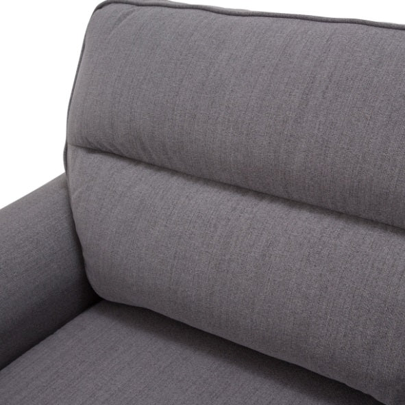 AICO Furniture A La Carte Millenial Chair in Graphite - Bargain Furniture (Detroit, MI)