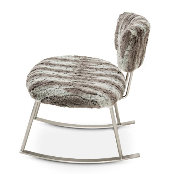 AICO Furniture A La Carte Pebble Beach Rocker Chair in Moondust - Bargain Furniture (Detroit, MI)